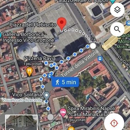 Palizzi'S Home Behind Plebiscite Square Neapel Exterior foto