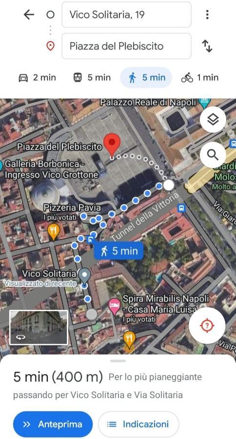 Palizzi'S Home Behind Plebiscite Square Neapel Exterior foto